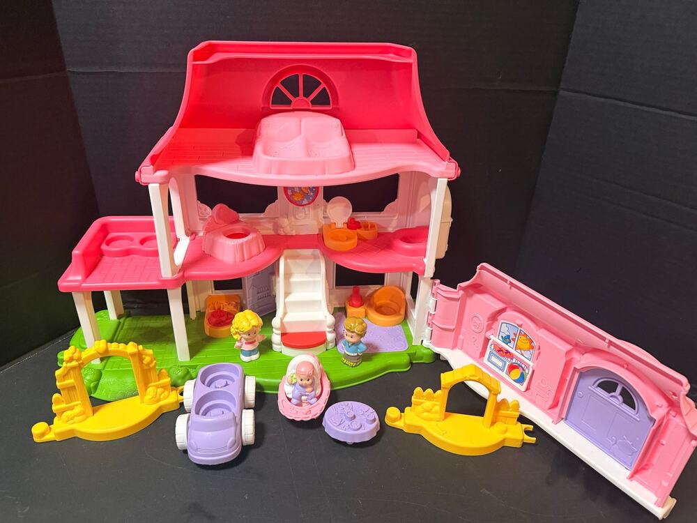 Fisher-Price Little People Happy Sounds Home #1 Complete excellent condition